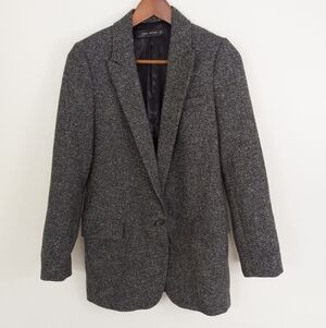Zara One Button Tailored Blazer Size XS